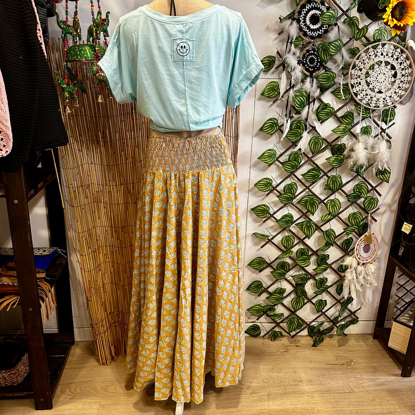 Falda Larga Boho Sol
