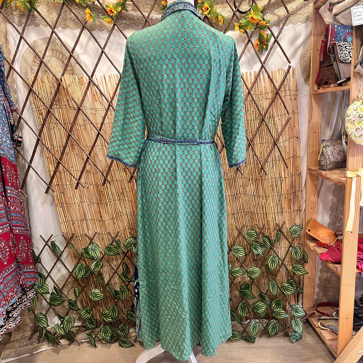 Vestido camisero boho 01