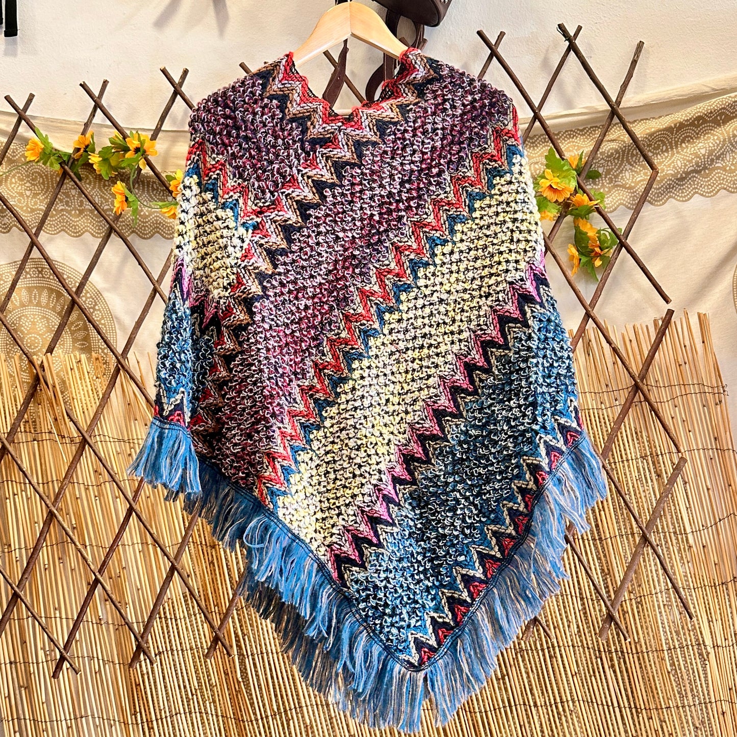 Poncho Boho Nómada