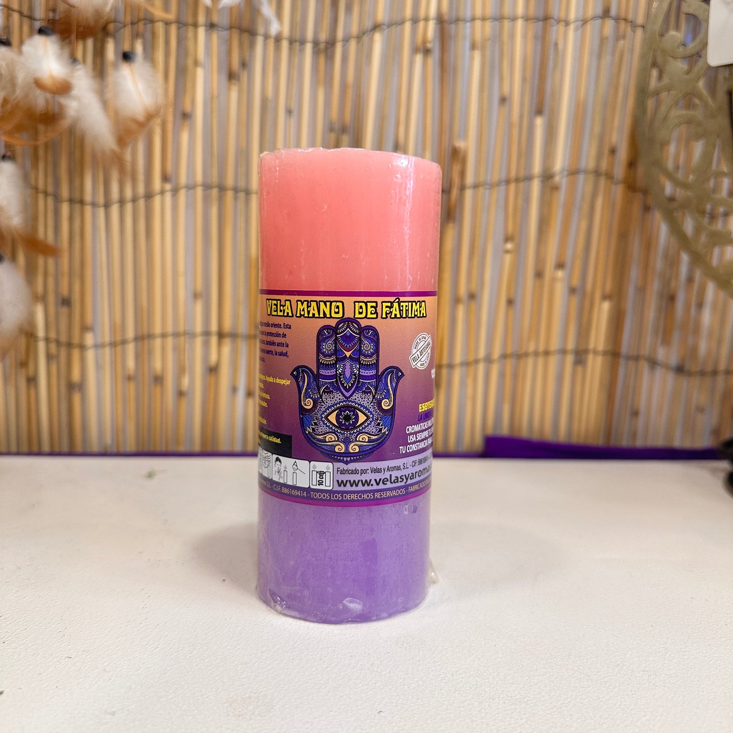 Vela mano de Fátima