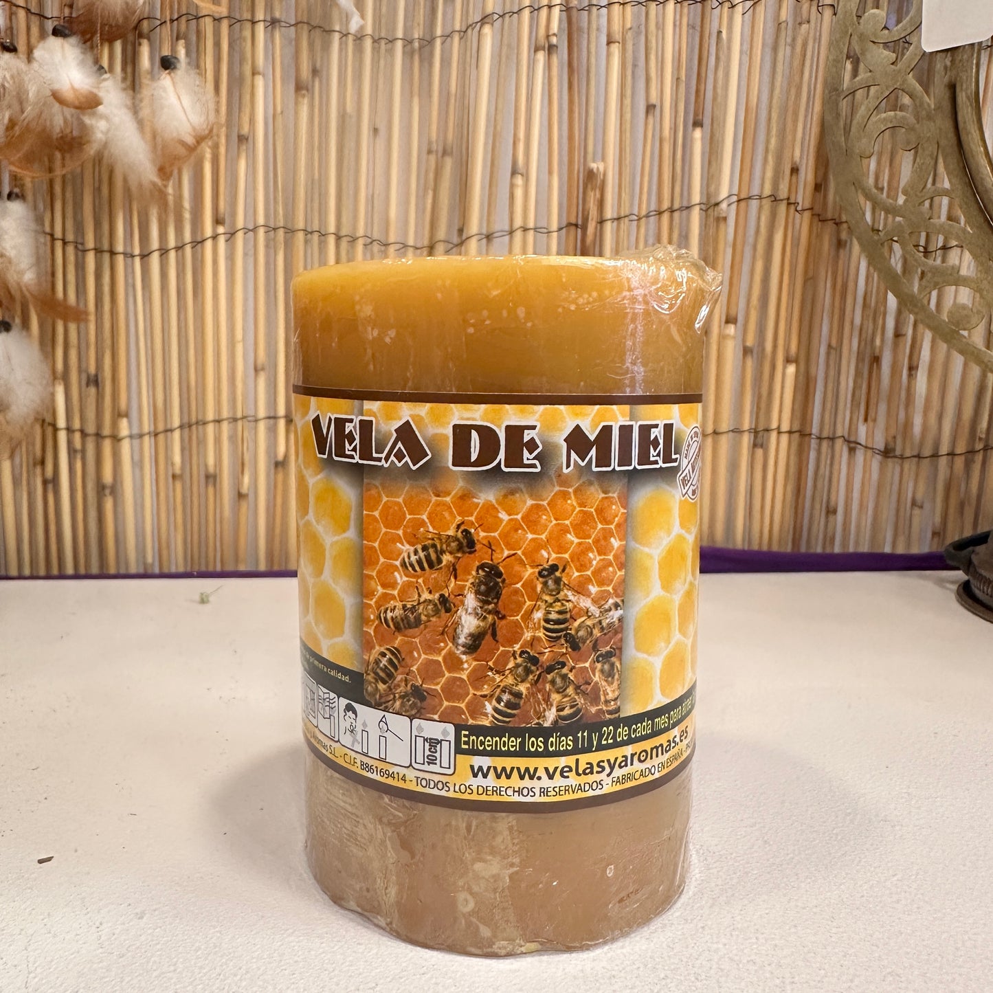 Vela de miel grande