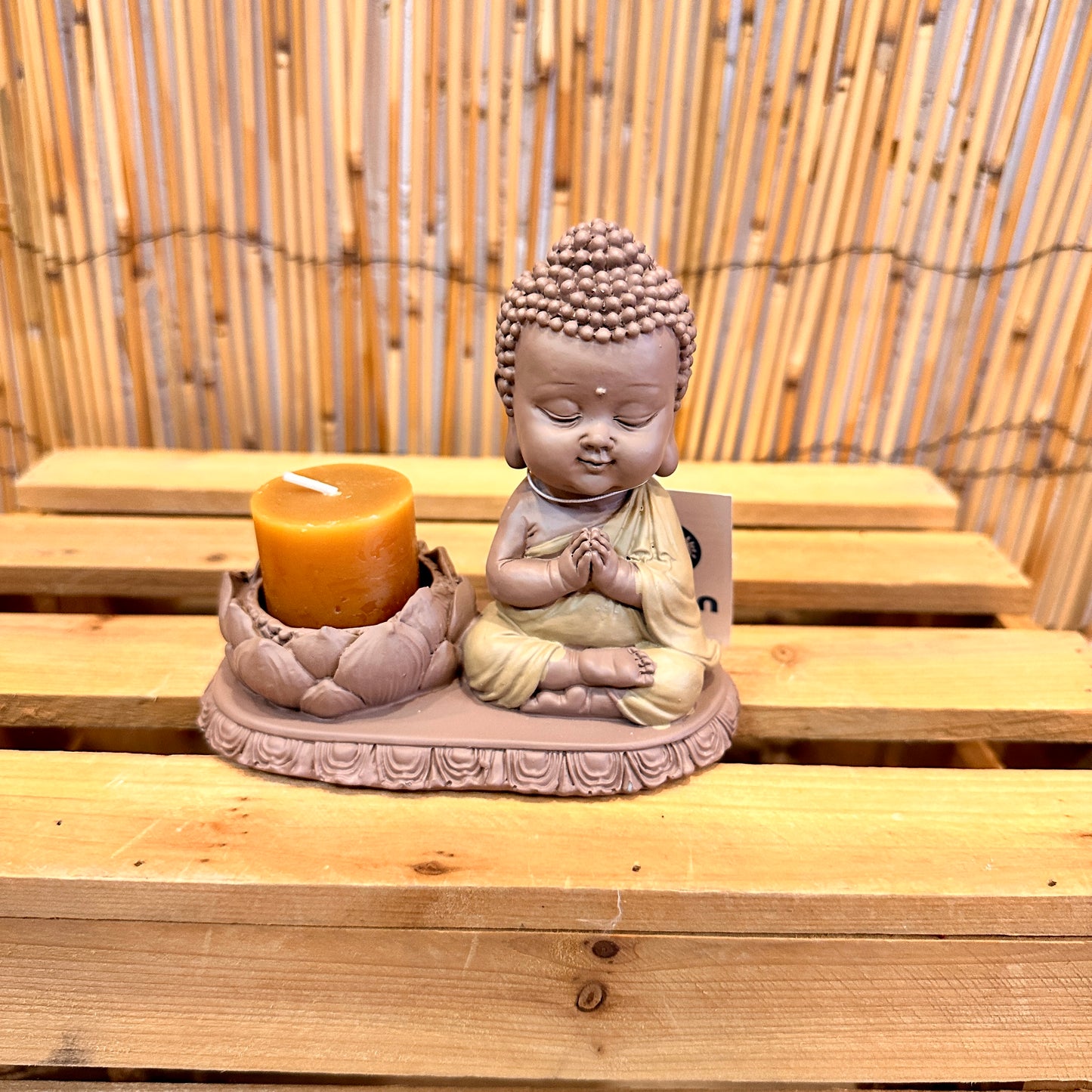 Porta velas Luz del Dharma