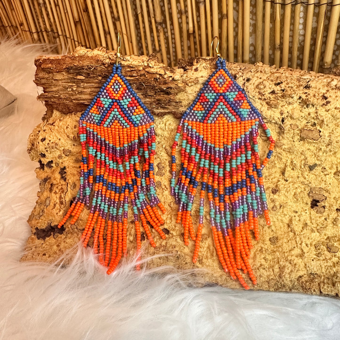 Pendiente Fuego Sagrado 46