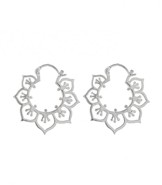 Pendiente plata Filigranas 2,7cm