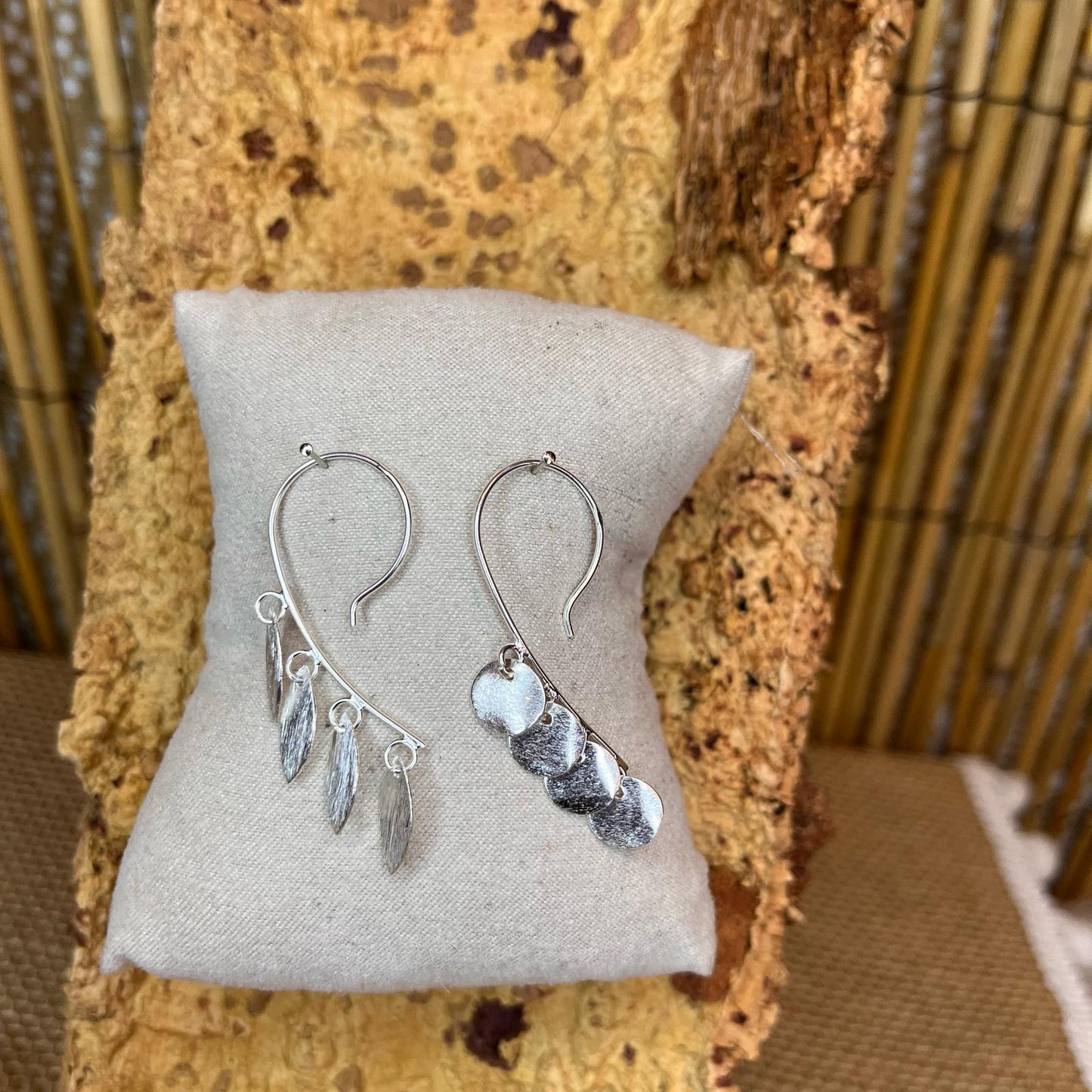 Pendientes Plata Viento