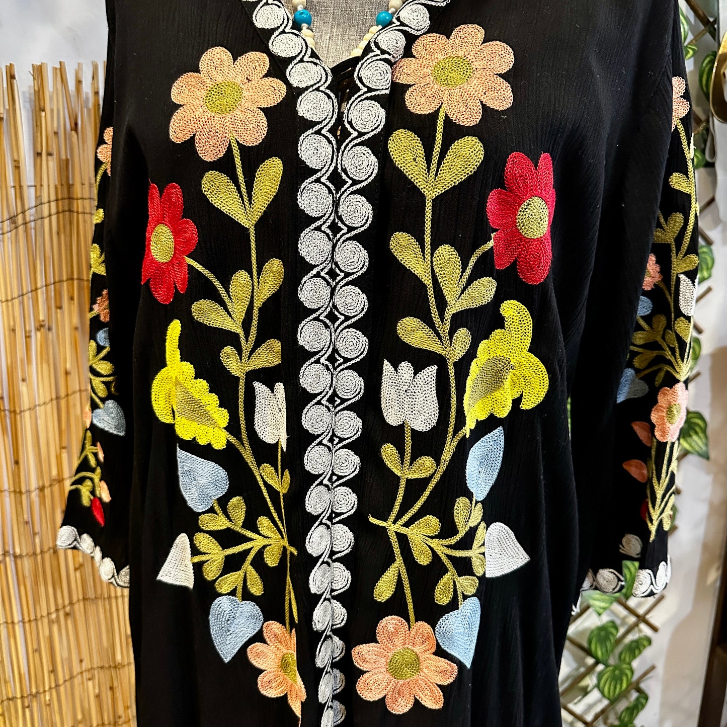 Kimono bohemio Alma floral