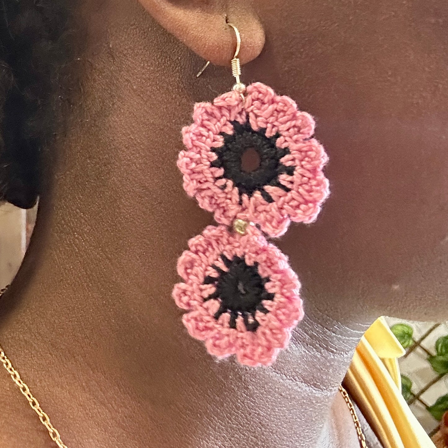 Pendientes boho crochet 07