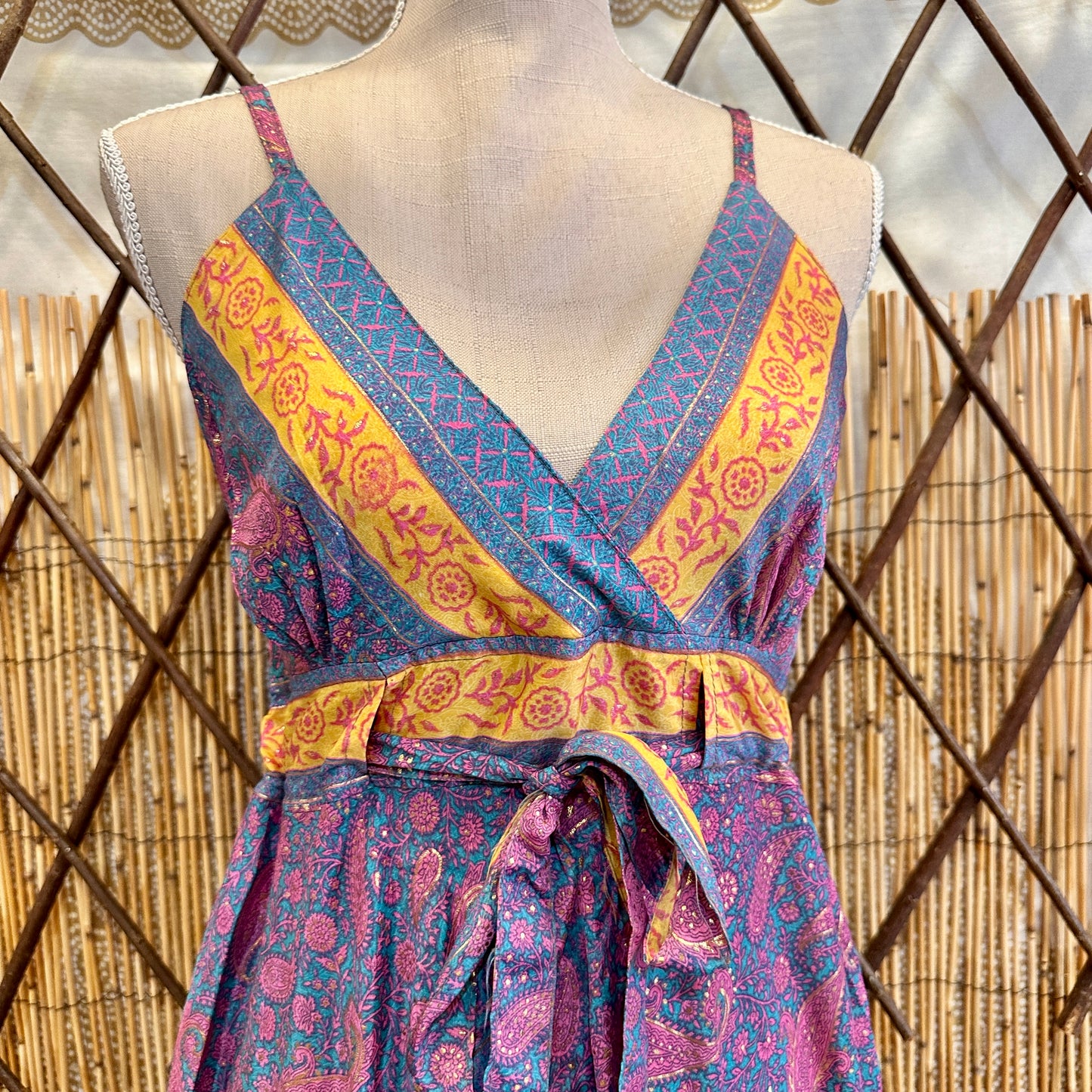 Vestido Boho corto Kaia
