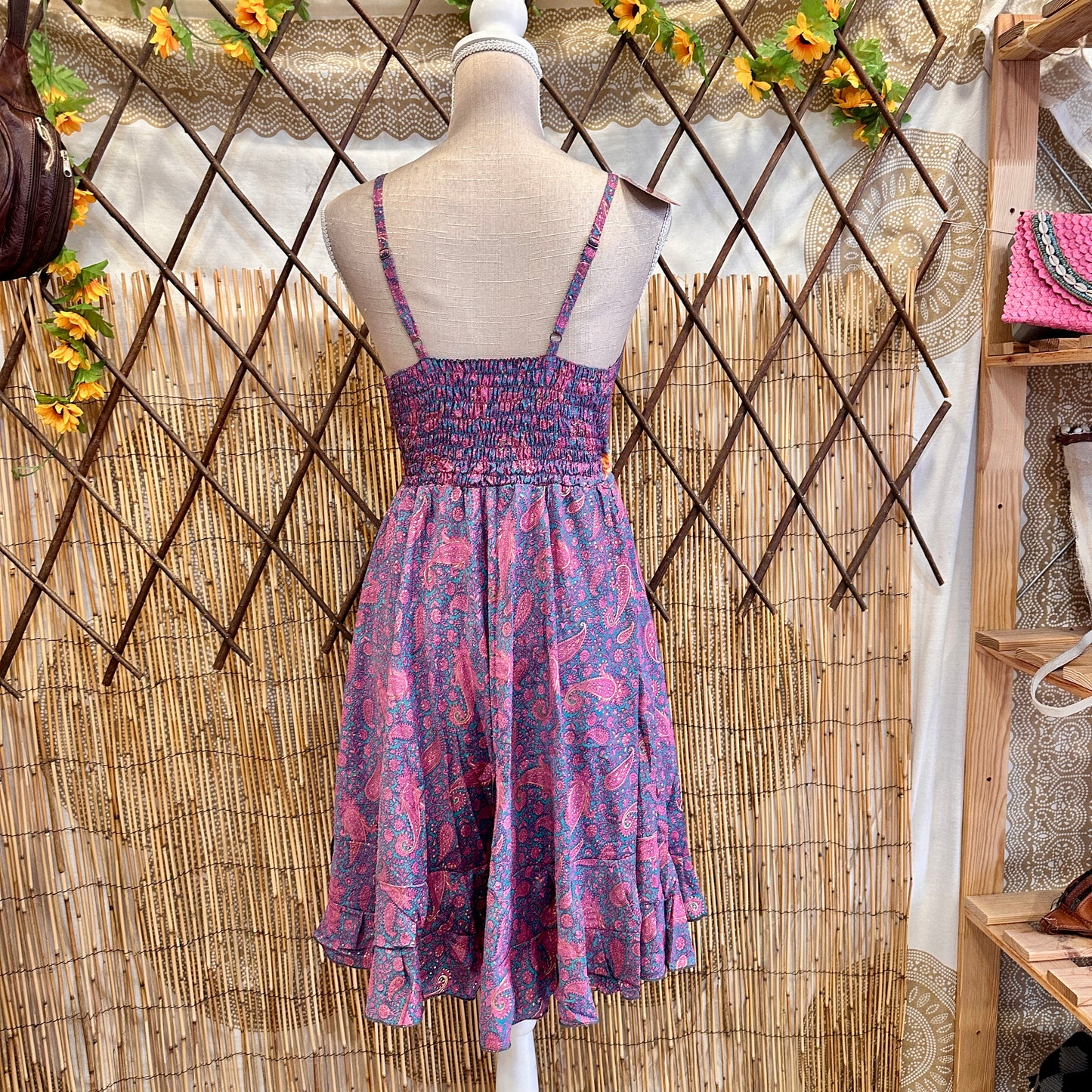Vestido Boho corto Kaia
