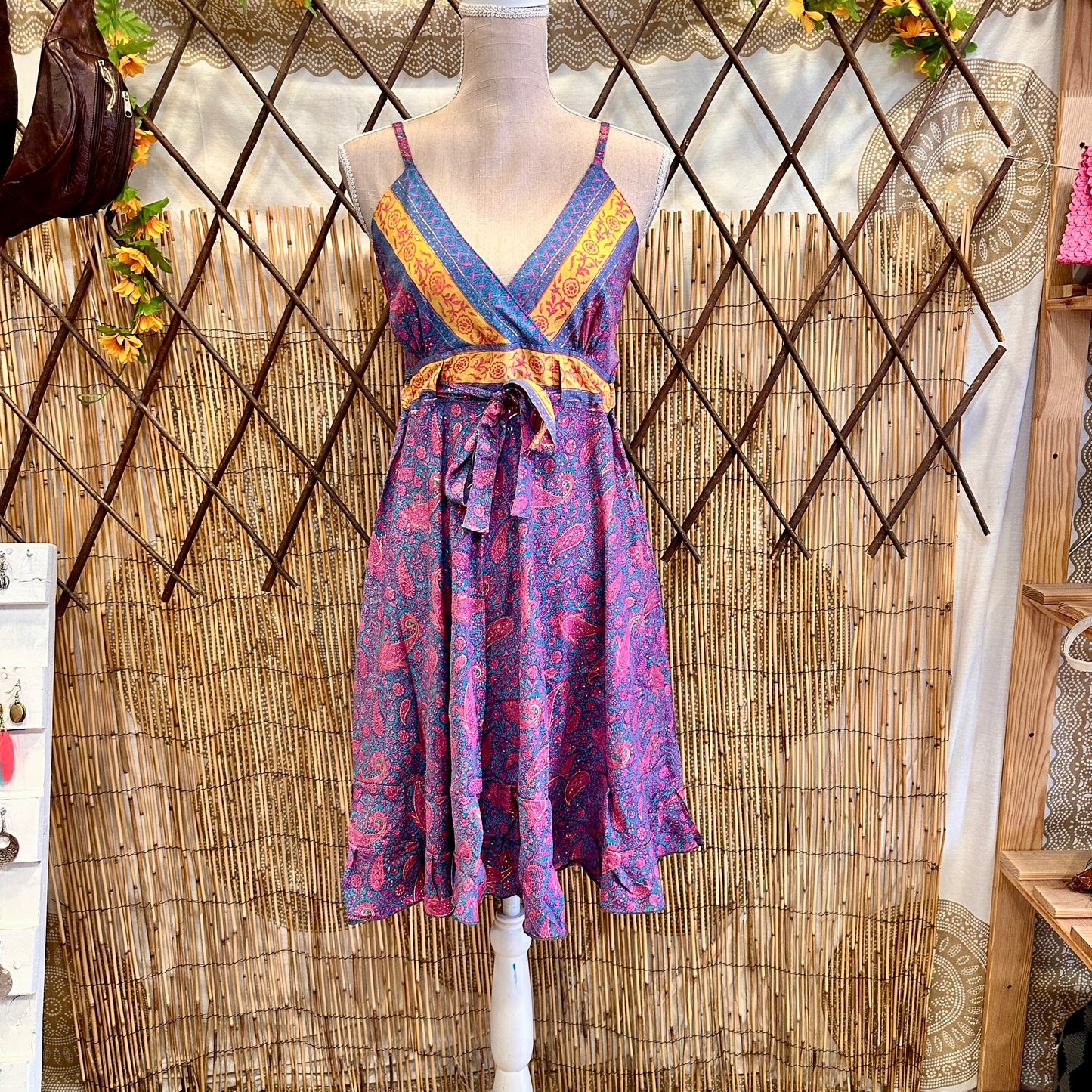 Vestido Boho corto Kaia
