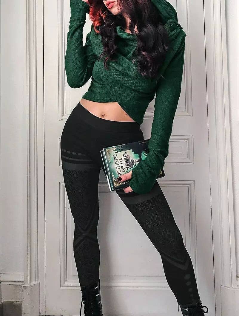 Leggings largos estampados Rinji Floral