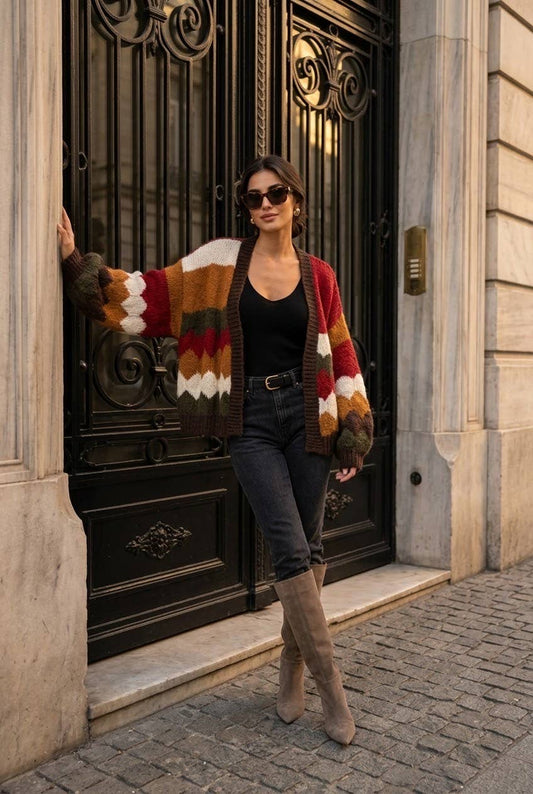Chaqueta de punto Oliva