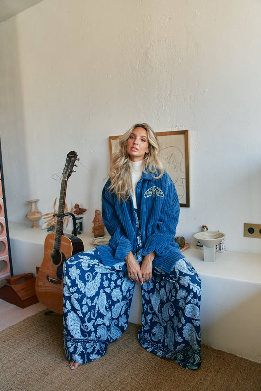 CAMISA TEXAS CHORD AZUL MARINO
