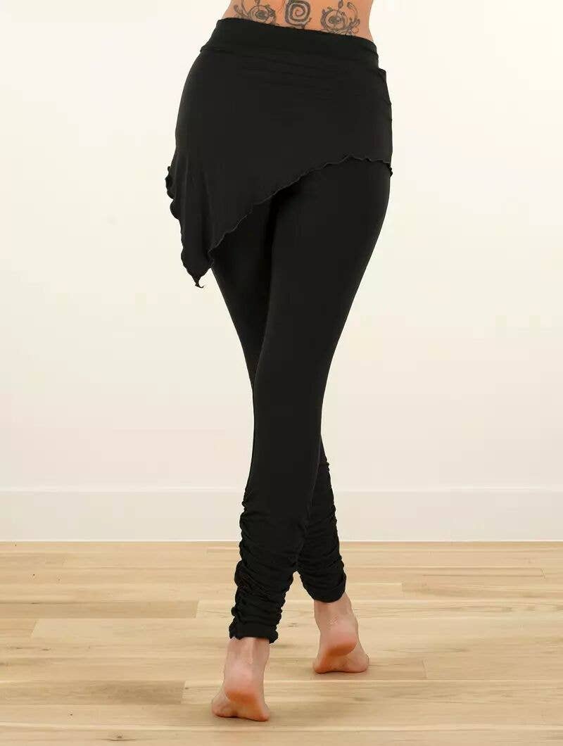 Leggings con falda Seiji, negros