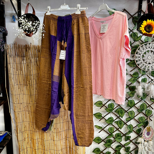 Pantalón Boho patchwork 01