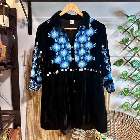 Vestido terciopelo Nómada