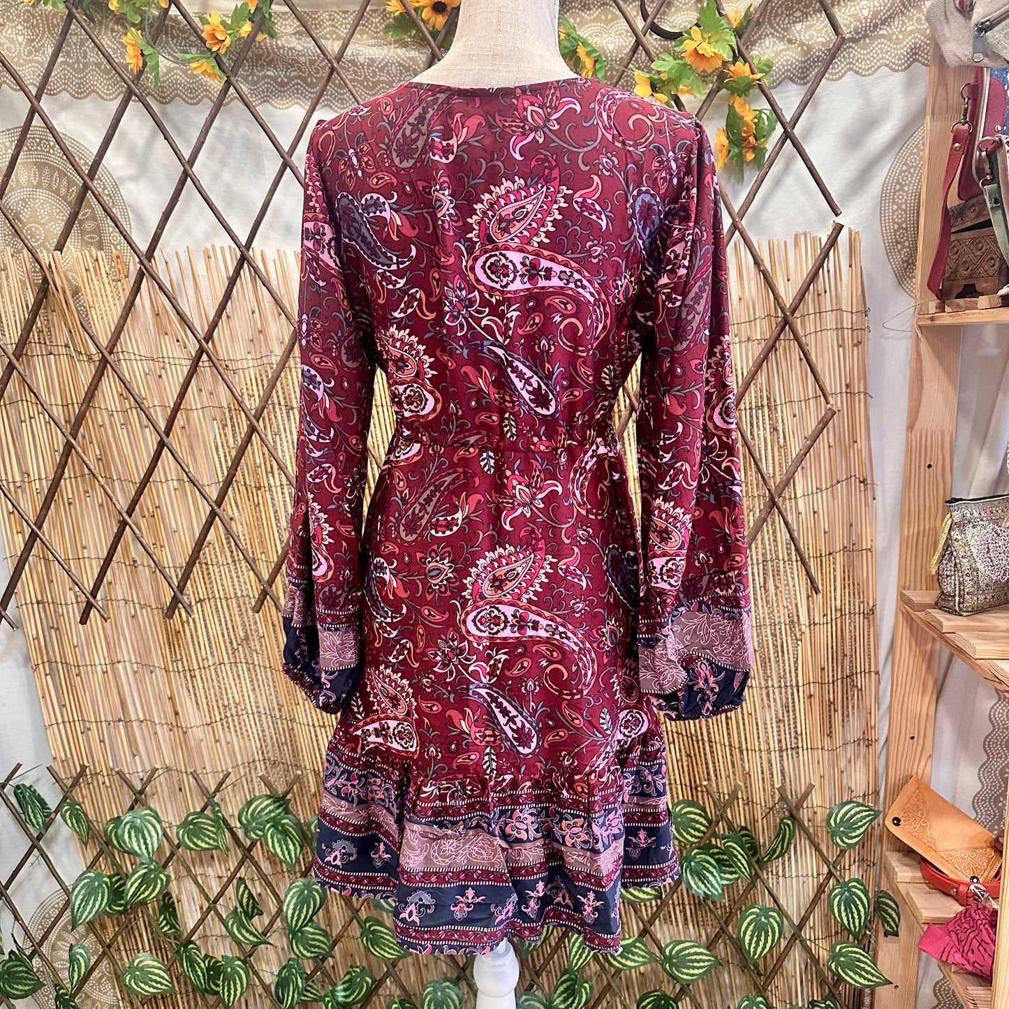 Vestido Boho corto Sahira