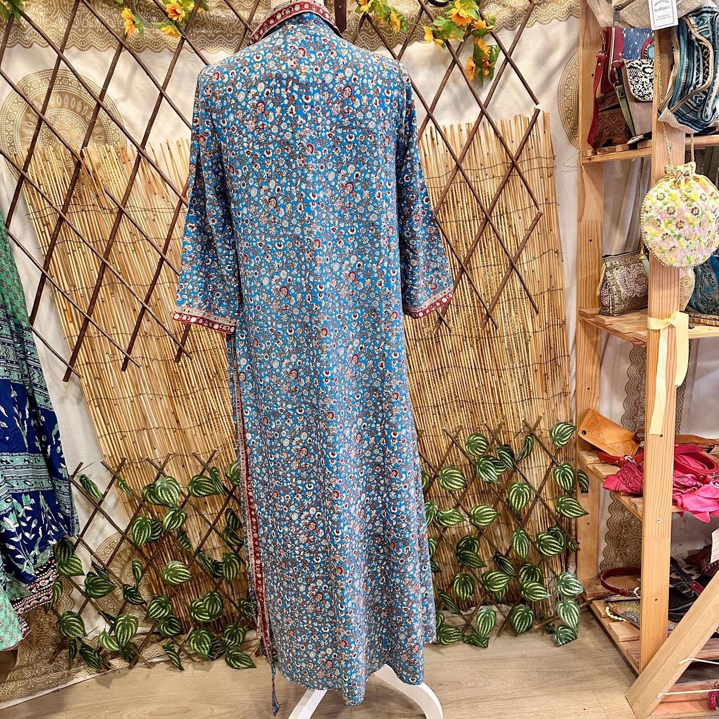 Vestido camisero boho 02