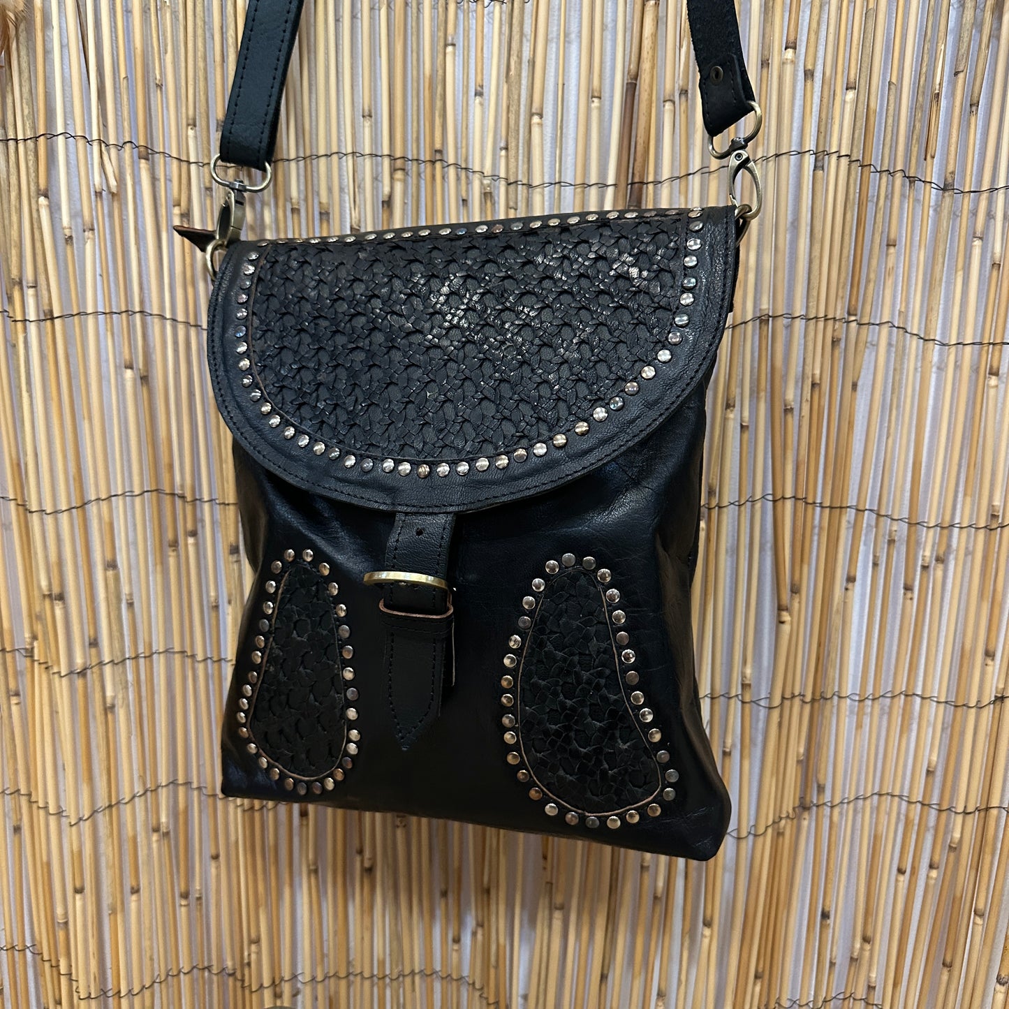 Bolso cuero Black