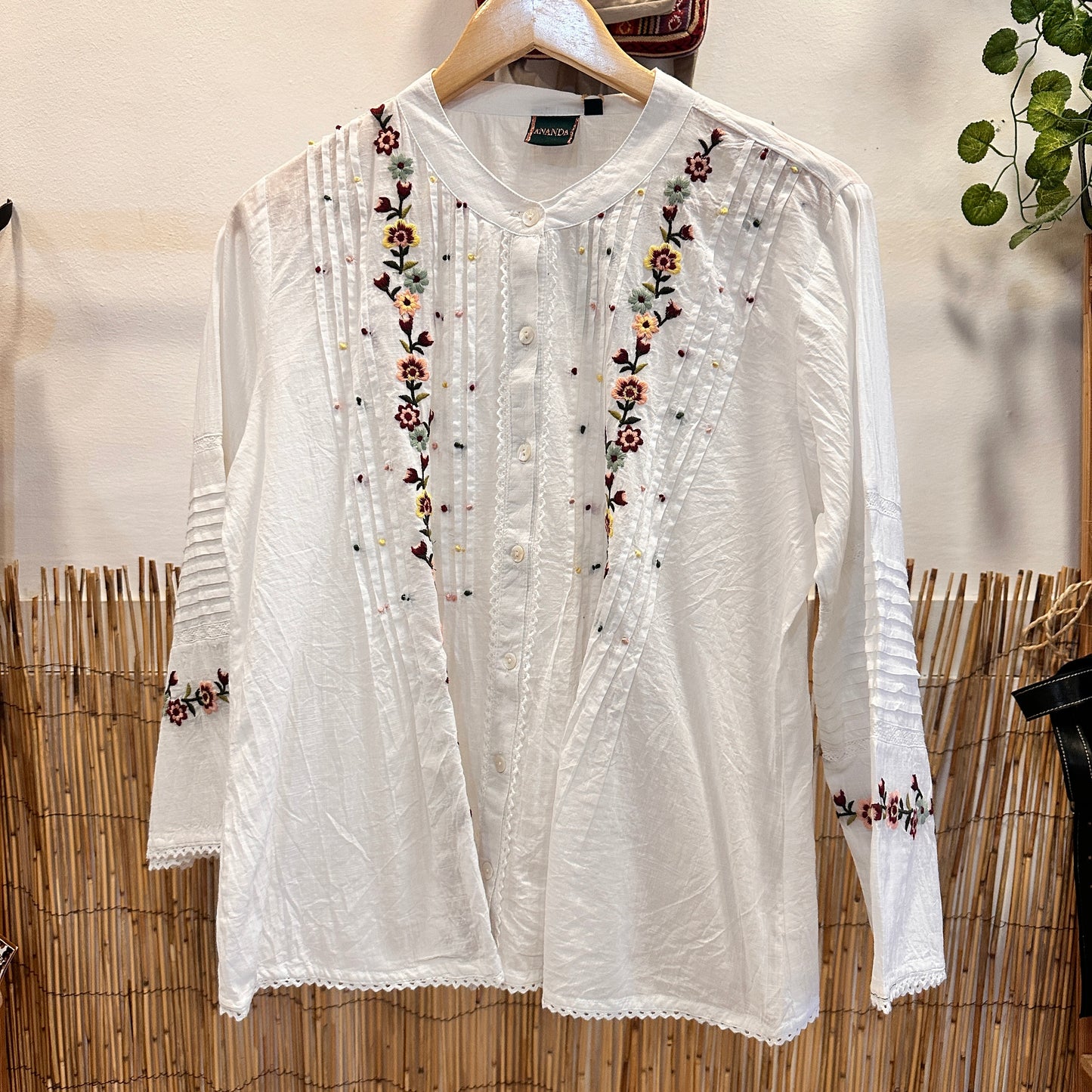 Camisa Boho floral