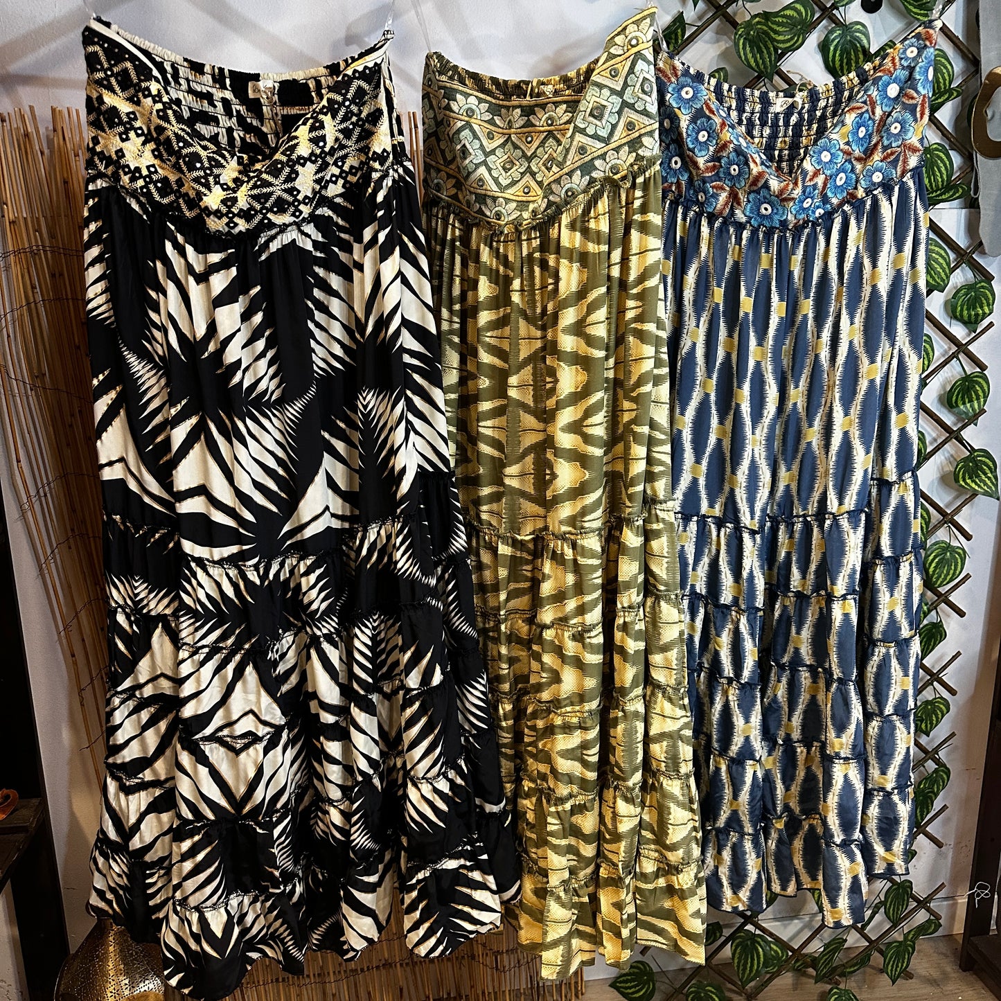 Falda Larga Boho Selva