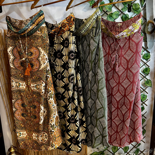 Falda Larga Boho Tribal