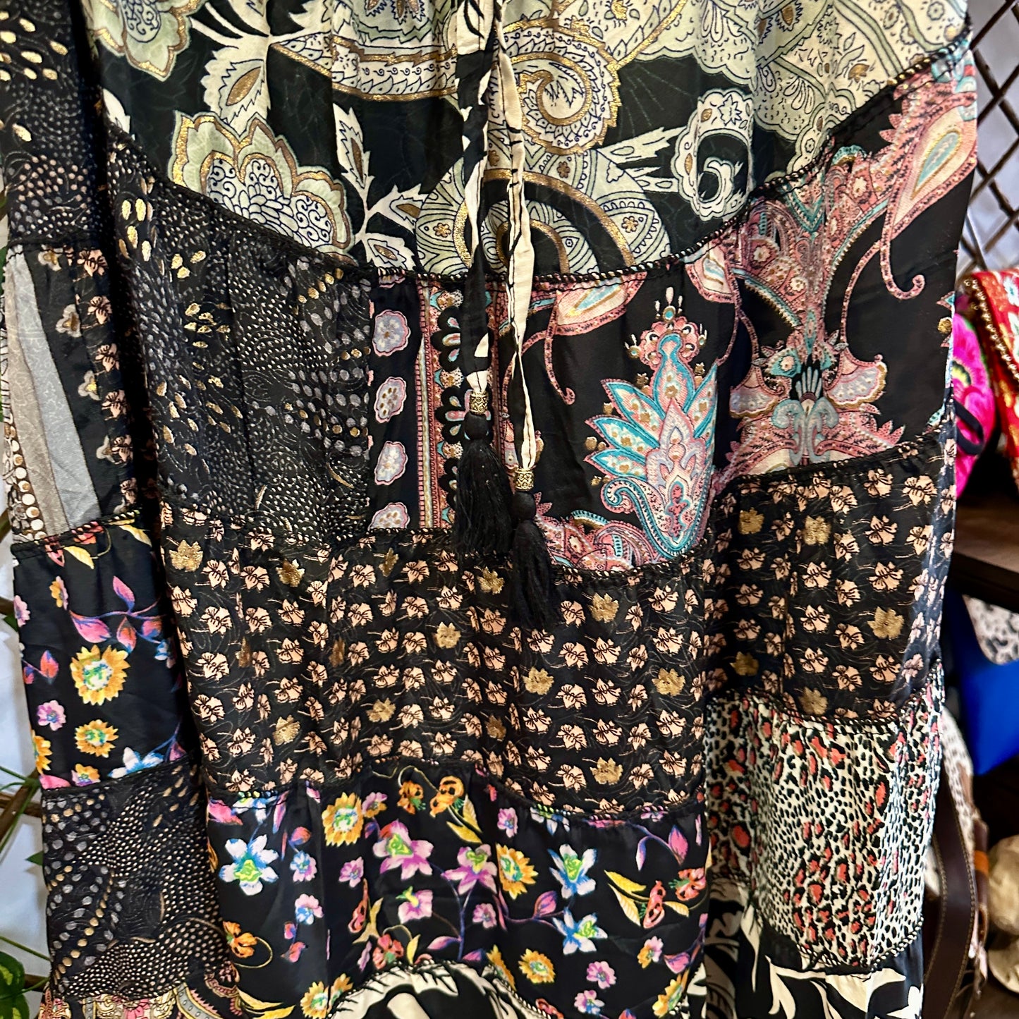 Faldas Patchwork Boho- Estilo Étnico