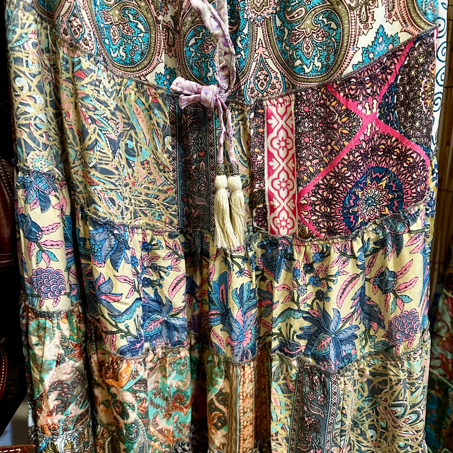 Faldas Patchwork Boho- Estilo Étnico