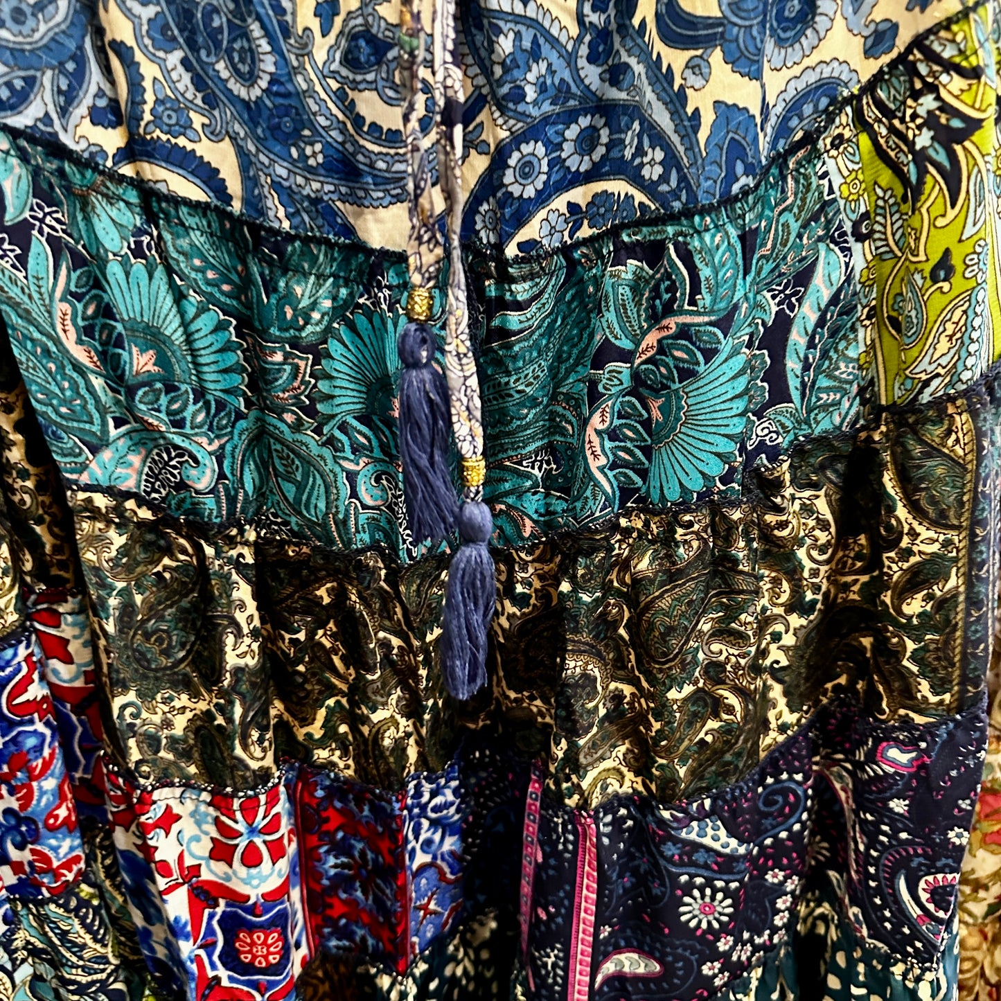 Faldas Patchwork Boho- Estilo Étnico