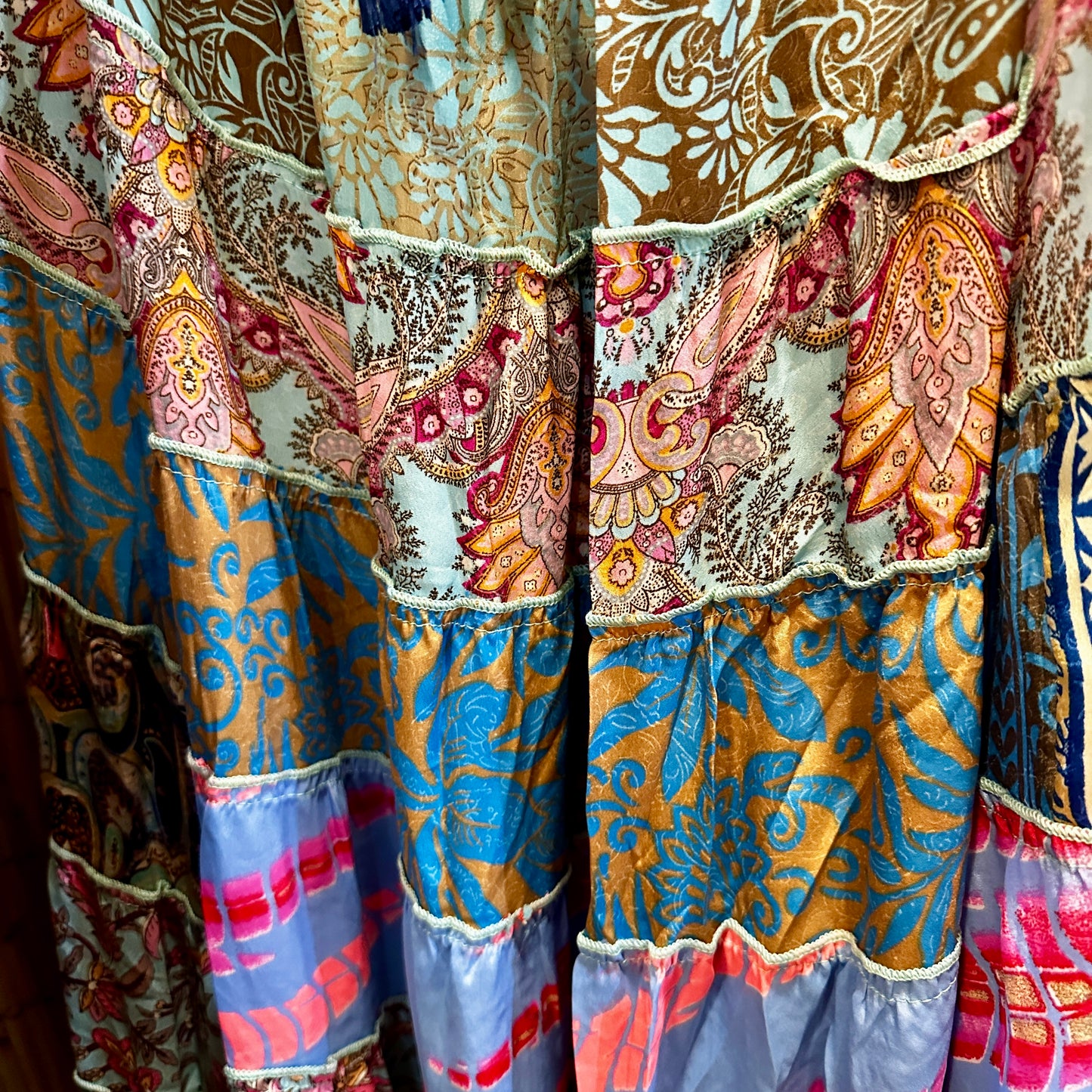 Faldas Patchwork Boho- Estilo Étnico